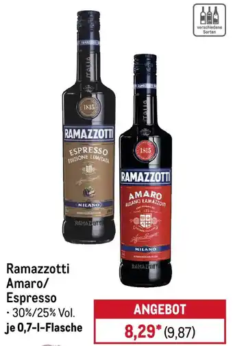 Ramazzotti Amaro/ Espresso