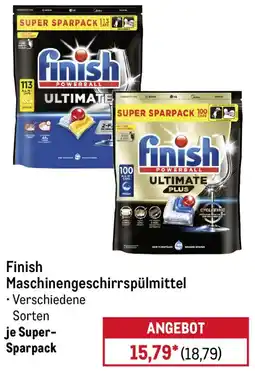 METRO Finish Maschinengeschirrspülmittel Angebot