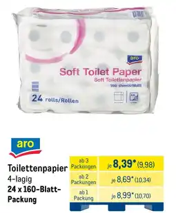 METRO Toilettenpapier Angebot