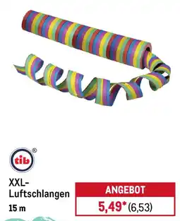METRO tib XXL Luftschlangen Angebot