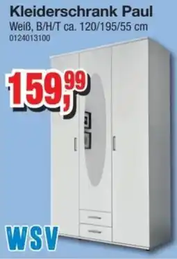 Möbelfundgrube Kleiderschrank Paul Angebot