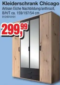 Möbelfundgrube Kleiderschrank Chicago Angebot