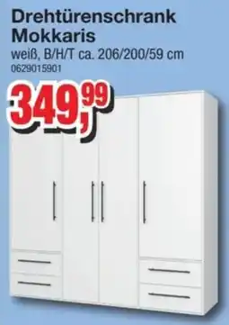 Möbelfundgrube Drehtürenschrank Mokkaris Angebot