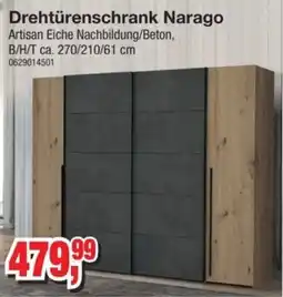 Möbelfundgrube Drehtürenschrank Narago Angebot