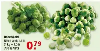 Multi Markt Rosenkohl Angebot