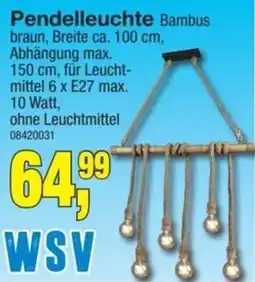 Möbelfundgrube Pendelleuchte Angebot