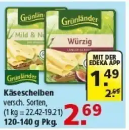 Multi Markt Grünlander Käsescheiben Angebot