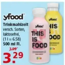 Multi Markt yfood Trinkmahlzeit Angebot