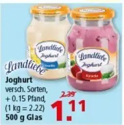 Multi Markt Landliebe Joghurt Angebot