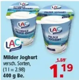 Multi Markt LAC Milder Joghurt Angebot