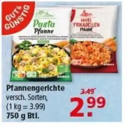 Multi Markt GUT&GÜNSTIG Pfannengerichte Angebot