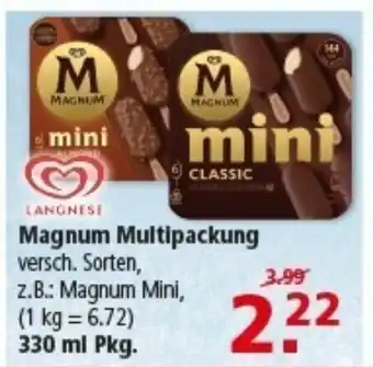 Multi Markt Magnum Multipackung Angebot