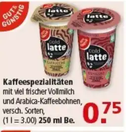 Multi Markt GUT&GÜNSTIG Kaffeespezialitäten Angebot