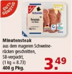 Multi Markt GUT&GÜNSTIG Minutensteak Angebot