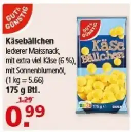 Multi Markt GUT&GÜNSTIG Käsebällchen Angebot