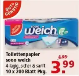 Multi Markt GUT&GÜNSTIG Toilettenpapier sooo welch Angebot