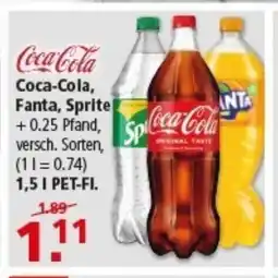 Multi Markt Coca-Cola, Fanta, Sprite Angebot