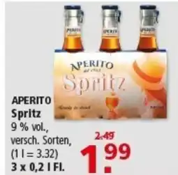 Multi Markt APERITO Spritz Angebot