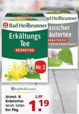 Multi Markt Bad Heilbrunner Arznel- & Kräutertee Angebot