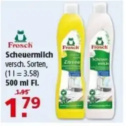 Multi Markt Frosch Scheuermilch Angebot