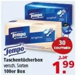 Multi Markt Tempo Taschentücherbox Angebot