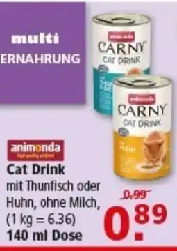 Multi Markt animonda Cat Drink Angebot