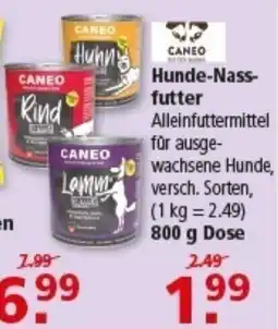 Multi Markt CANEO Hunde-Nass- futter Angebot
