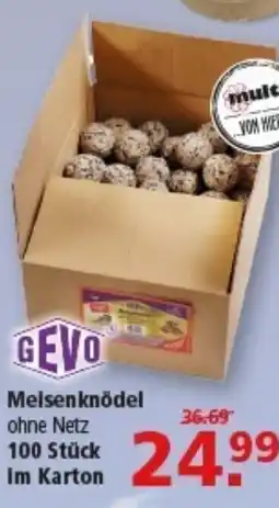 Multi Markt GEVO Melsenknödel ohne Netz Angebot