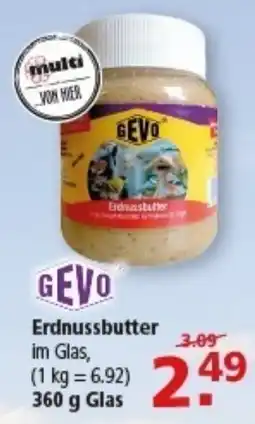 Multi Markt GEVO Erdnussbutter Angebot