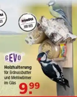 Multi Markt GEVO Holzhalterung Angebot