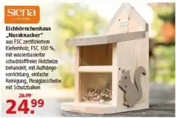 Multi Markt Siena GARDEN Eichhörnchenhaus „Nussknacker" Angebot