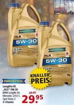 Multi Markt RAVENOL Longlife-Öl „,HLS" 5W-30 Angebot