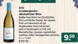 Multi Markt Zotz Grauburgunder alkoholfreler Wein Angebot