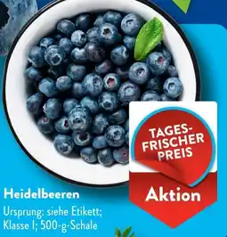 Aldi Süd Heidelbeeren Angebot