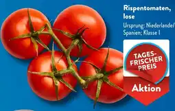 Aldi Süd Rispentomaten, lose Angebot