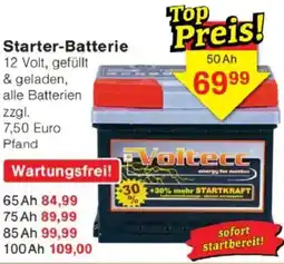 Jawoll Starter-Batterie 65Ah Angebot