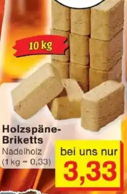 Jawoll Holzspäne- Briketts Nadelholz Angebot