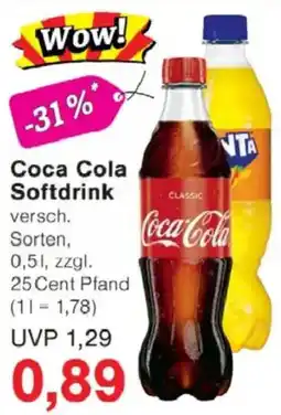 Jawoll Coca Cola Softdrink Angebot