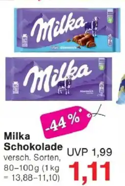 Jawoll Milka Schokolade Angebot