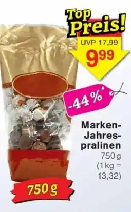 Jawoll Marken- Jahrespralinen Angebot
