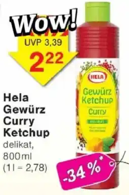 Jawoll Hela Gewürz Curry Ketchup Angebot