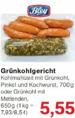 Jawoll Bley Grünkohlgericht Angebot