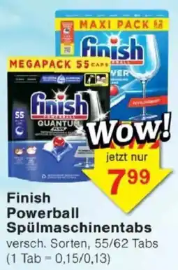 Jawoll Finish Powerball Spülmaschinentabs Angebot