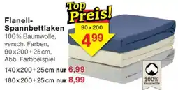 Jawoll Flanell- Spannbettlaken Angebot