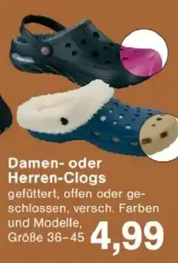 Jawoll Damen- oder Herren-Clogs Angebot