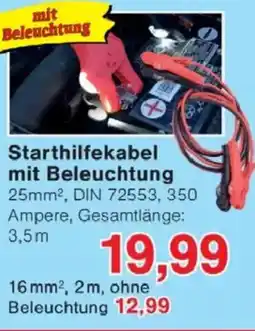 Jawoll Starthilfekabel mit Beleuchtung Angebot