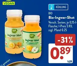 Aldi Süd BIO Bio-Ingwer-Shot Angebot