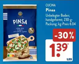 Aldi Süd CUCINA Pinsa Angebot
