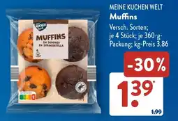 Aldi Süd MEINE KUCHEN WELT Muffins Angebot
