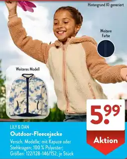 Aldi Süd LILY & DAN Outdoor-Fleecejacke Angebot